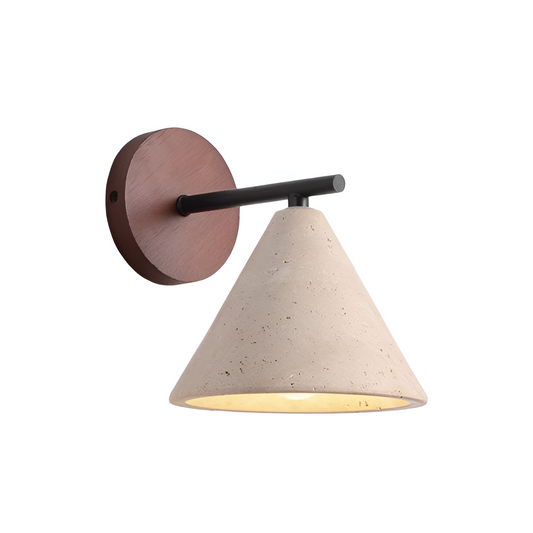 Erwin – Antik-Gelbe Stein-Wandlampe