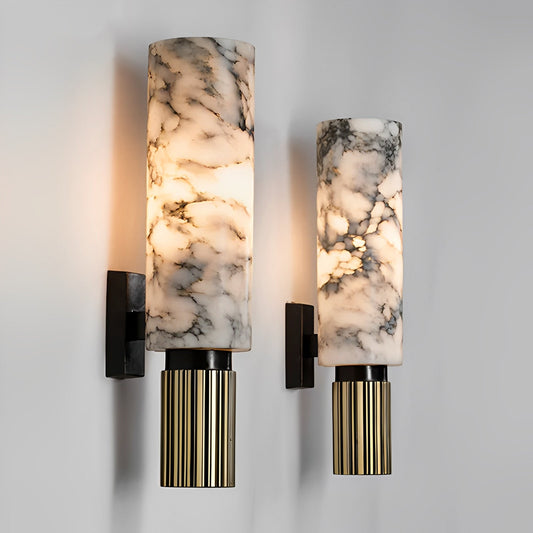 Valeria – Wandlampe in Marmoroptik für edle Akzente
