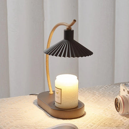 Vanessa – Kerzenwärmer-Lampe mit modernem Design