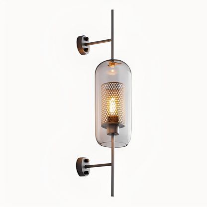 Valerio – Retro Glaskugel Wandlampe