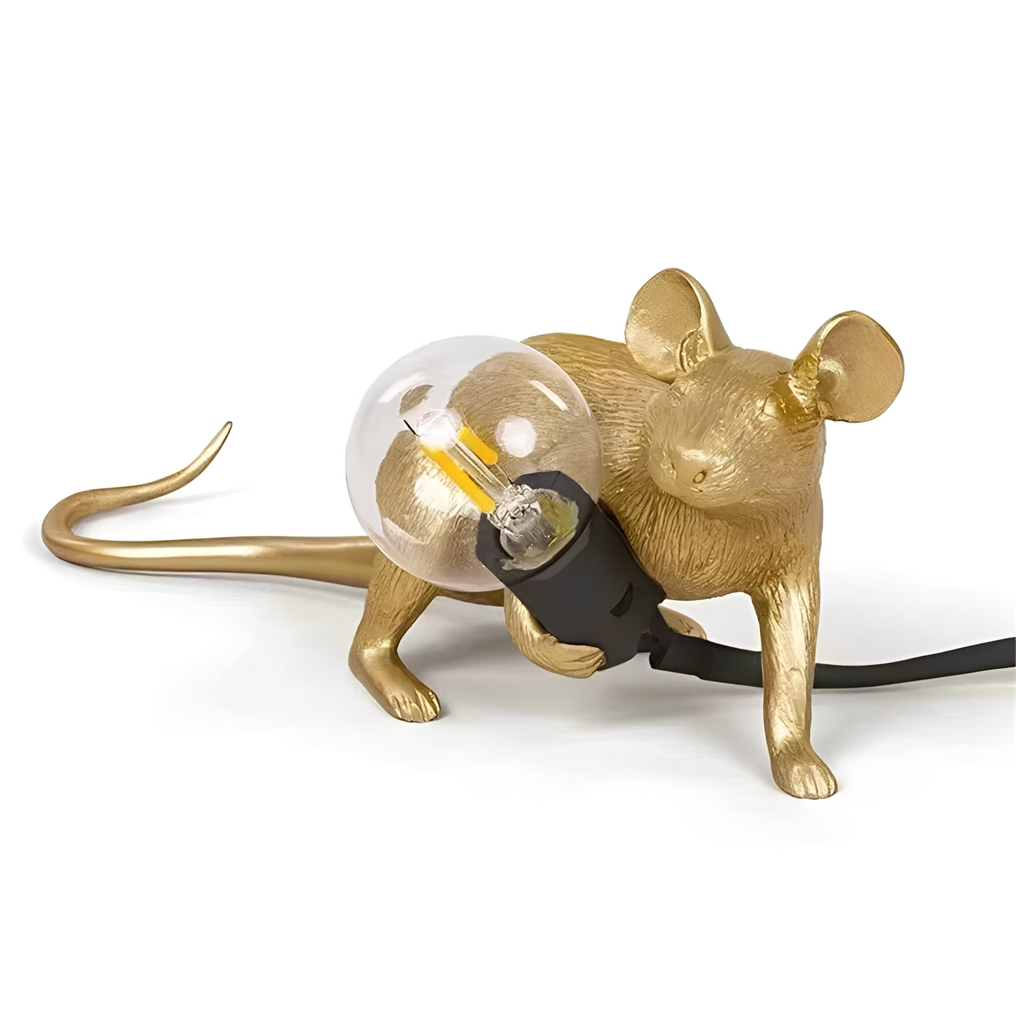 LumoMouse – Art-Déco-Tischleuchte mit Mausfigur