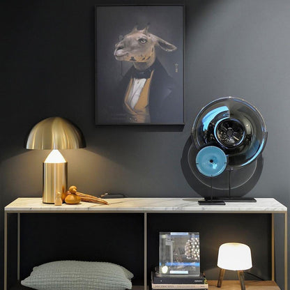 Noelia – Einfache Tischlampe mit Augenschutz