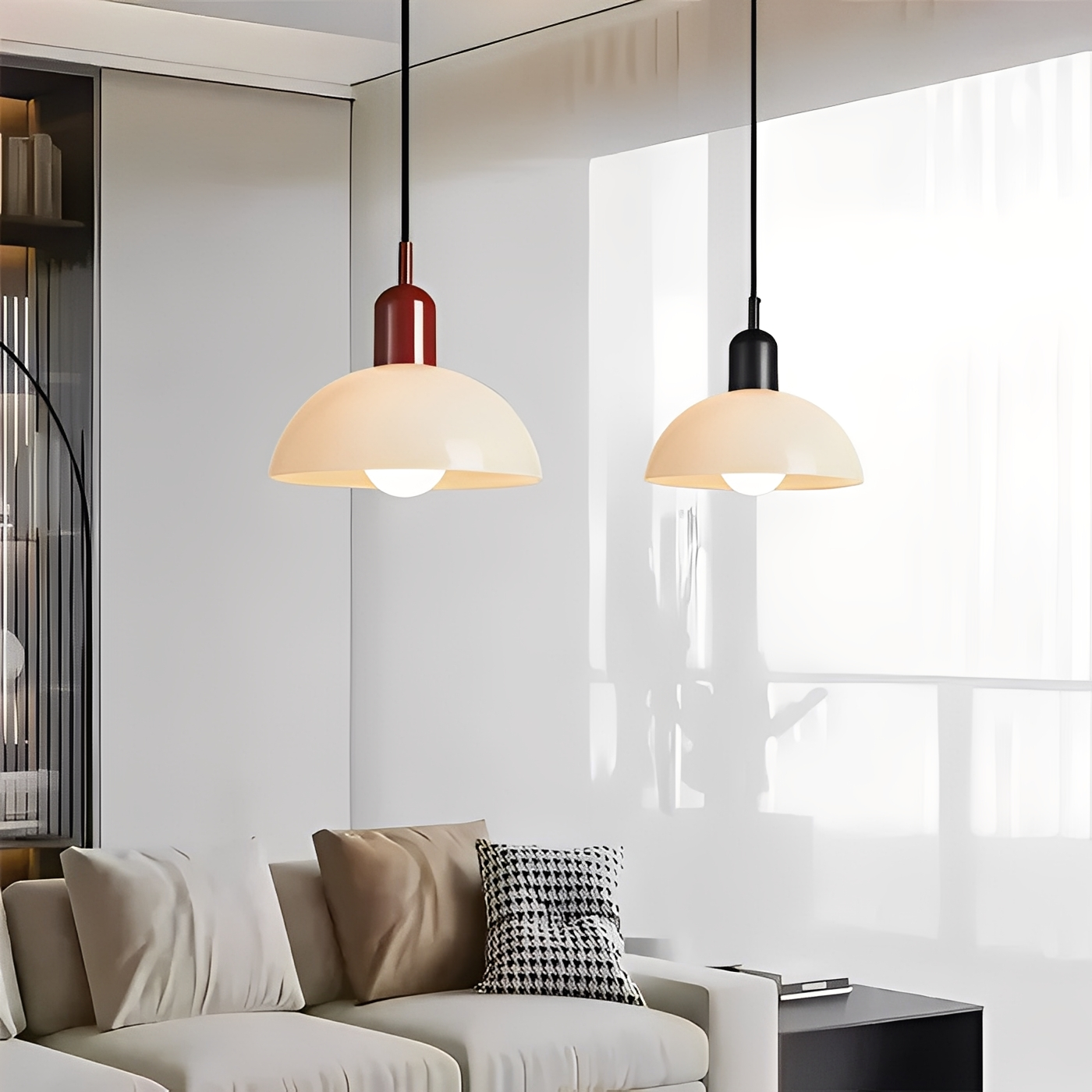 Marisa – Antike Bauhaus Glas-Lampe