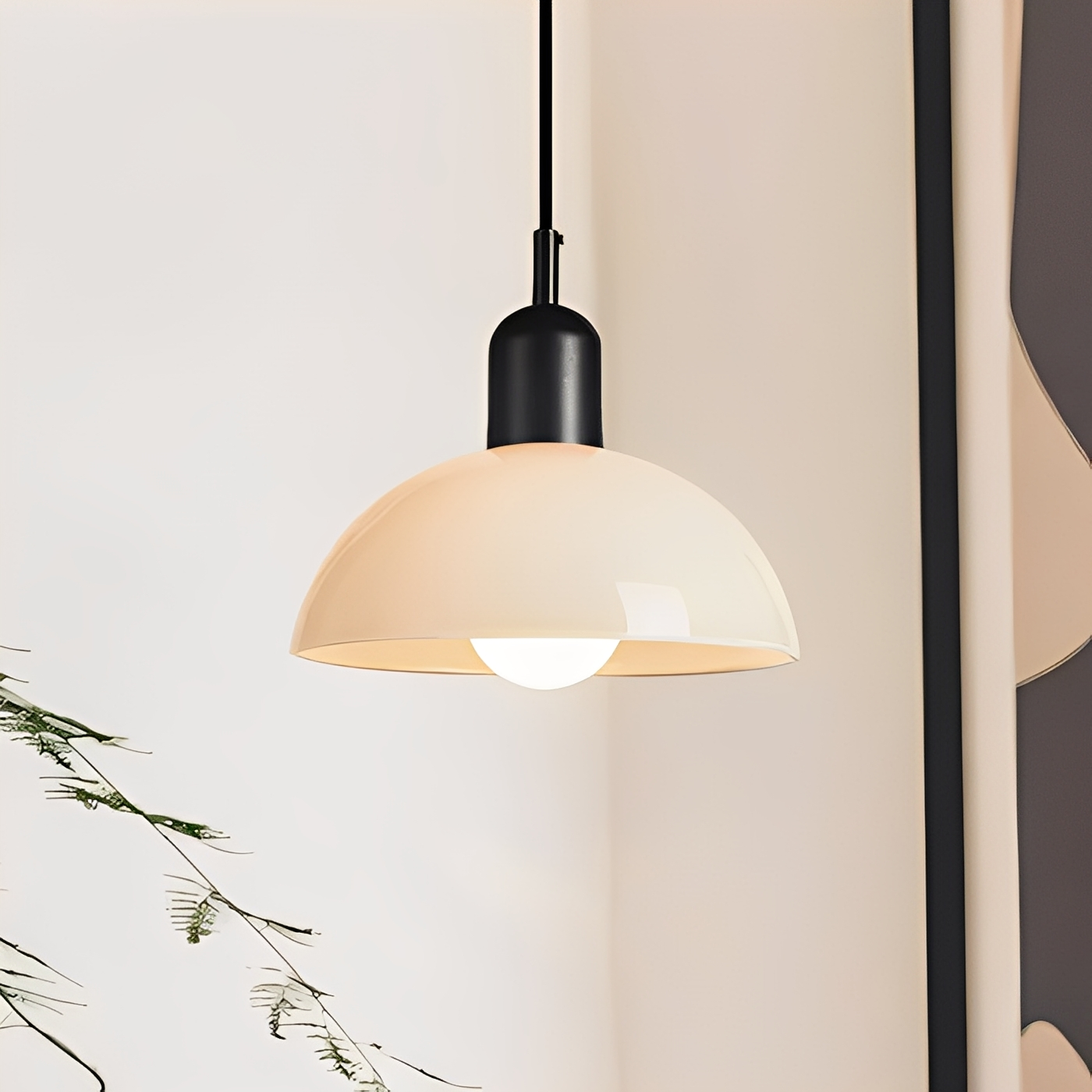 Marisa – Antike Bauhaus Glas-Lampe