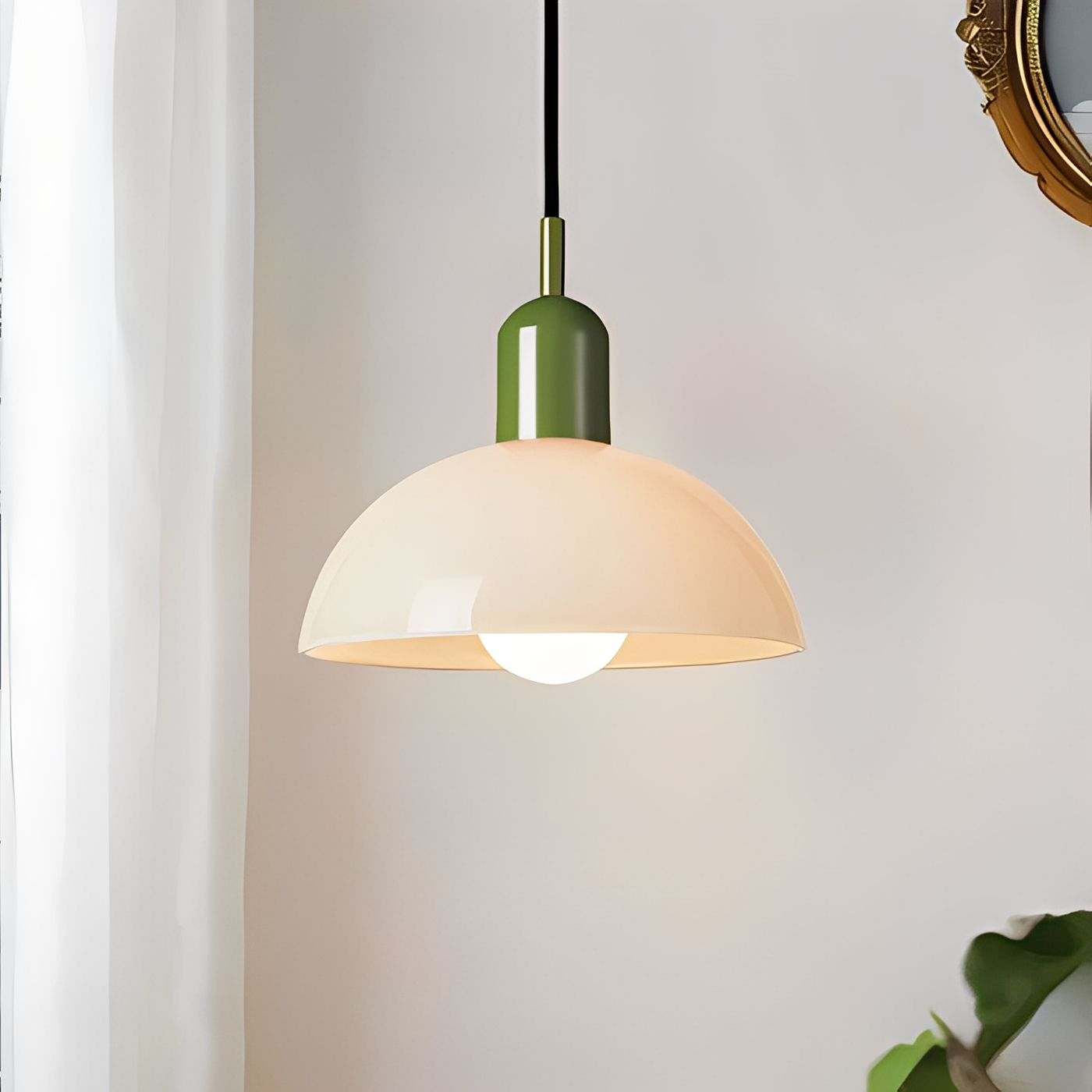 Marisa – Antike Bauhaus Glas-Lampe
