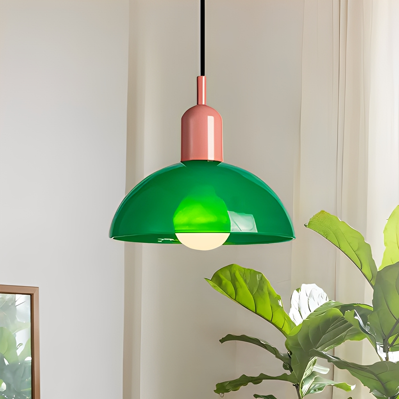 Marisa – Antike Bauhaus Glas-Lampe