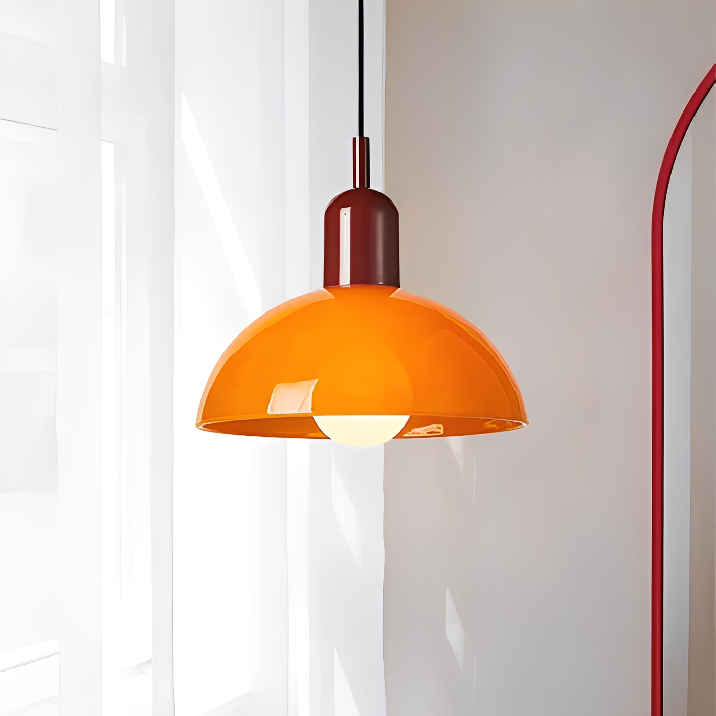 Marisa – Antike Bauhaus Glas-Lampe