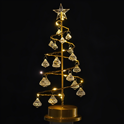 Yamira – Kristall Weihnachtsbaum LED-Lichterkette