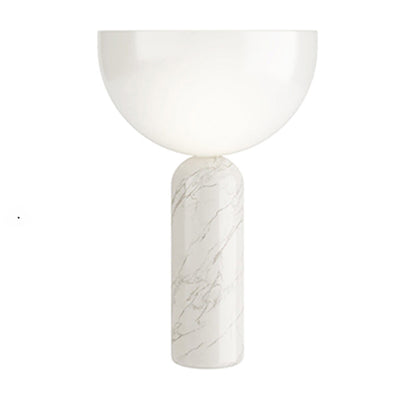 Raja – Schicke Tischlampe mit Marmorfuß und stilvollem Design