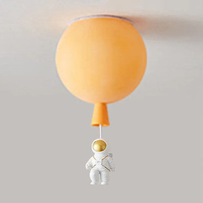 AstroMond – Moderne LED-Mondlampe mit Astronauten-Dekor