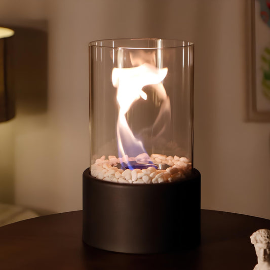 Lumea – Tragbare Glas-Tischfeuerlampe