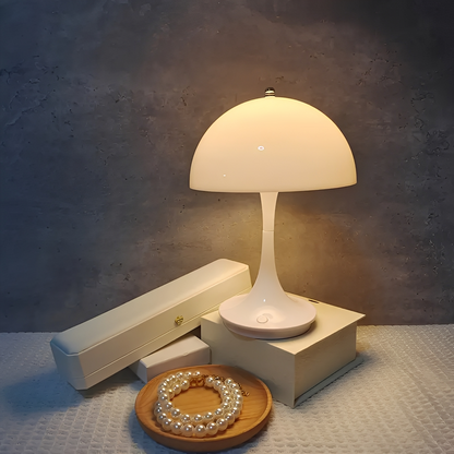 Mimi – Wiederaufladbare Tischlampe in Pilzform mit Berührungsfunktion
