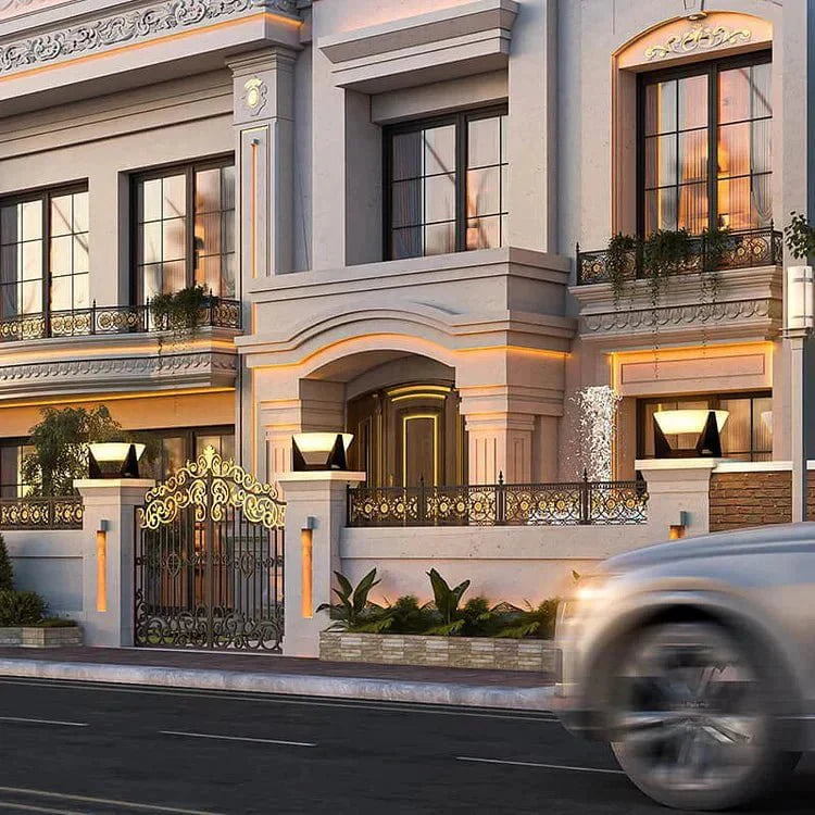 Niva – Solarbetriebene Edelstahl-Pfostenleuchte