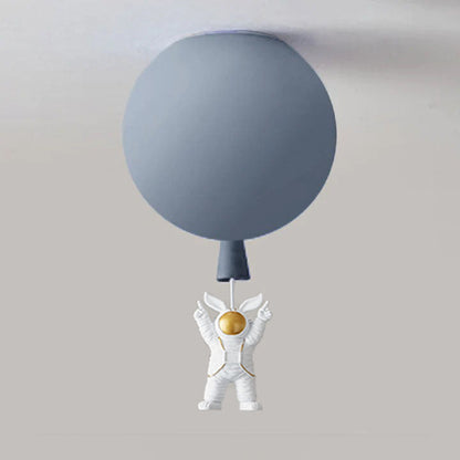AstroMond – Moderne LED-Mondlampe mit Astronauten-Dekor