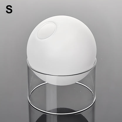 Amira – Farbige Glas Kugelvase Deko
