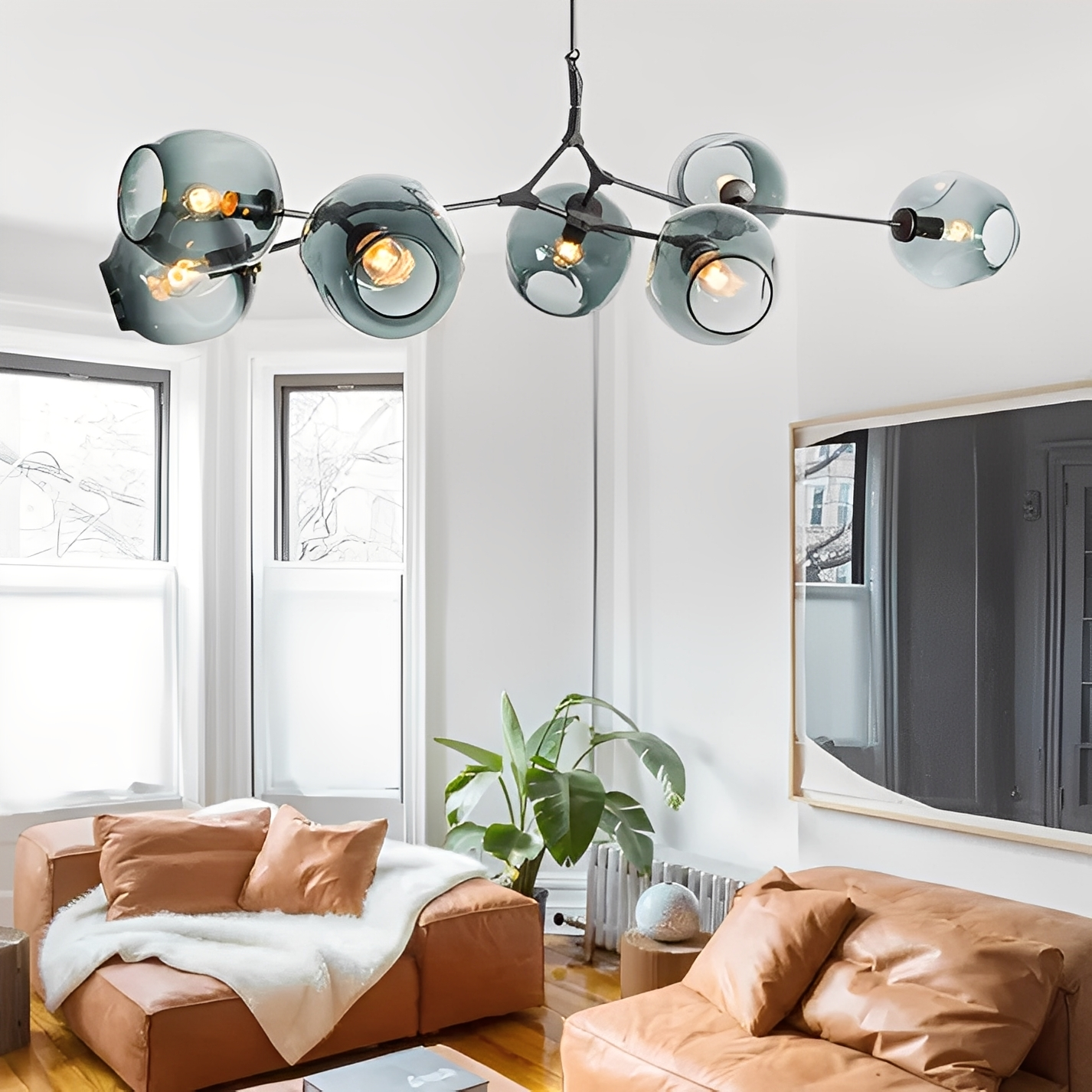 Selma – Skandinavische Design-Molekül-Hängeleuchte