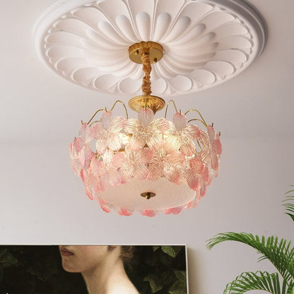 Yrsa – Vintage Glas-Kronleuchter