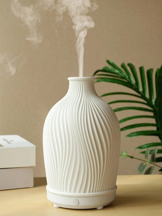 VaseMist – Ultraschall Aroma-Diffusor in moderner Vasenform aus Kunstharz