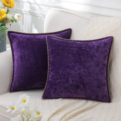 Audrey – Chenille-Kissenbezug für edles Wohndesign
