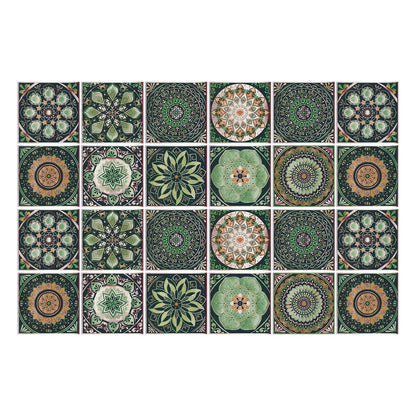 Mandala Selbstklebender Wandfliesenaufkleber für die Küche