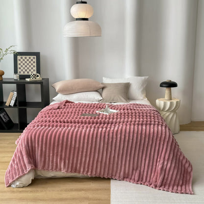 Schwere Samtdecke fürs Schlafsofa