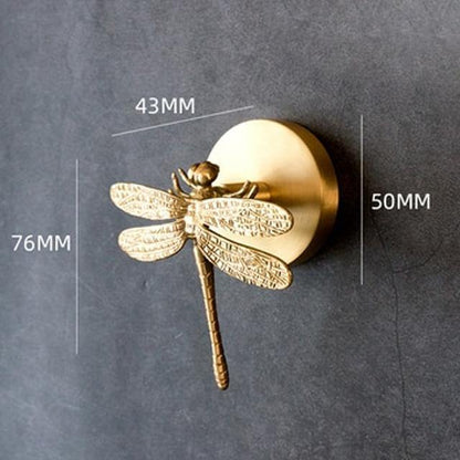 BrassWild – Messing-Wandhaken in Tierform für dekorative Akzente