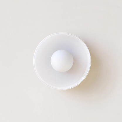 Camille – Französische Retro-Deckenlampe aus Glas