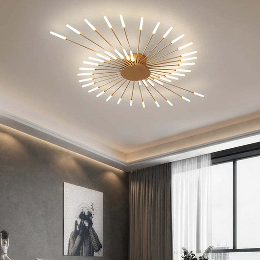 FireGlow – Deckenlampe mit funkelndem Feuerwerk-Design