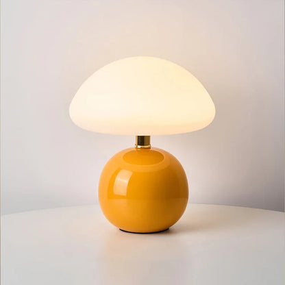Signe – Französische Creme Pilz Lampe
