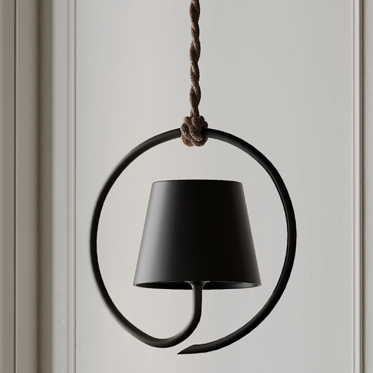 GlowNest – Minimalistische Pendelleuchte in organischer Form