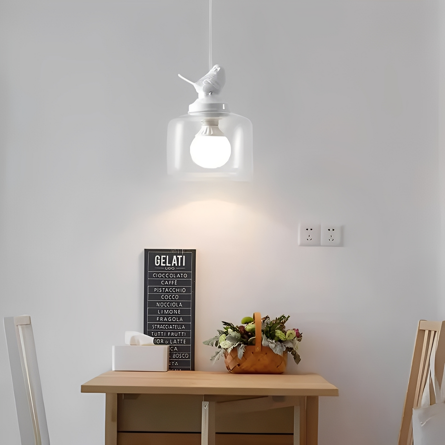 Aurel – Designer-Vogel-Pendelleuchte