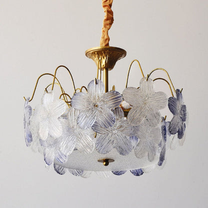 Yrsa – Vintage Glas-Kronleuchter