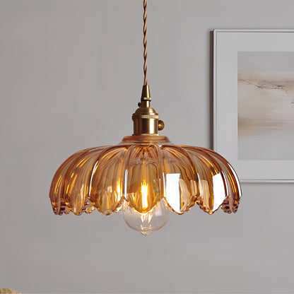 Alaric – Café-Lampe aus Messing und Glas