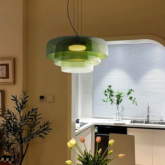 NordaLux – Skandinavische Hängeleuchte aus klarem Glas