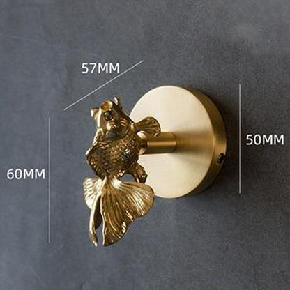 BrassWild – Messing-Wandhaken in Tierform für dekorative Akzente