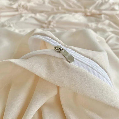 Seren – 3D Bettwäsche-Set mit Twist-Falten-Muster