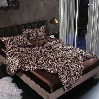 Nordic Dream - 4 Stück Superweiches Luxusseide Bettwäsche Set