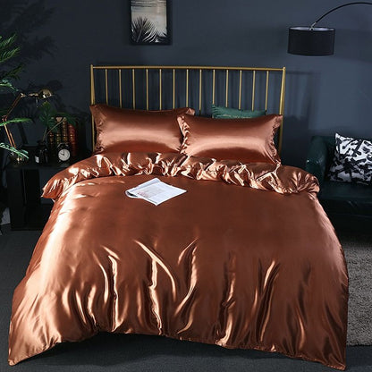 Nordic Dream - 4 Stück Superweiches Luxusseide Bettwäsche Set