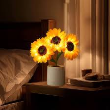 Solvyn – Schimmernde Sonnenblumenlampe