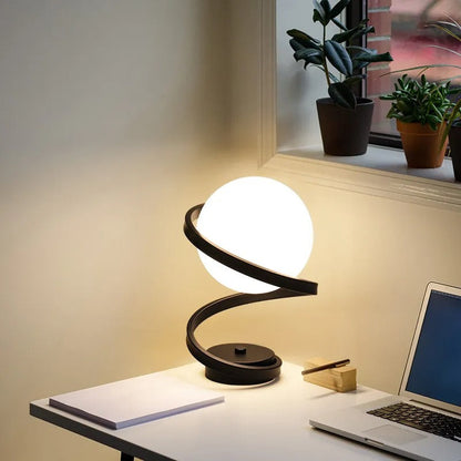 Alessia – Perlen Design Tischlampe
