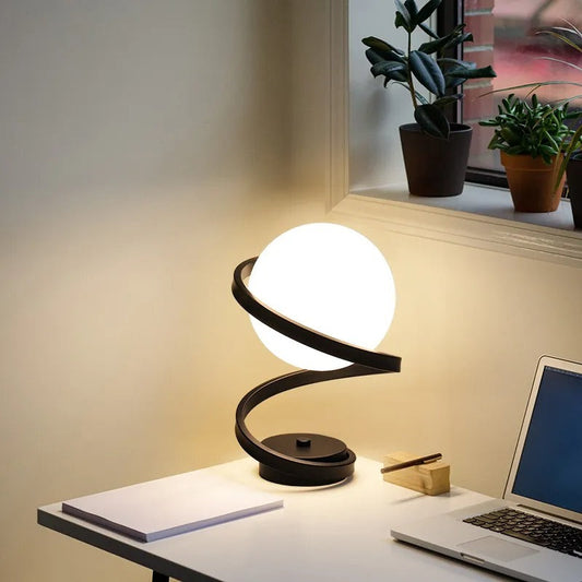 Alessia – Perlen Design Tischlampe