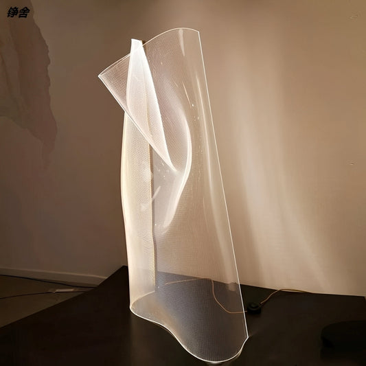 Elodie – Kunstvolle Acryl Tischlampe