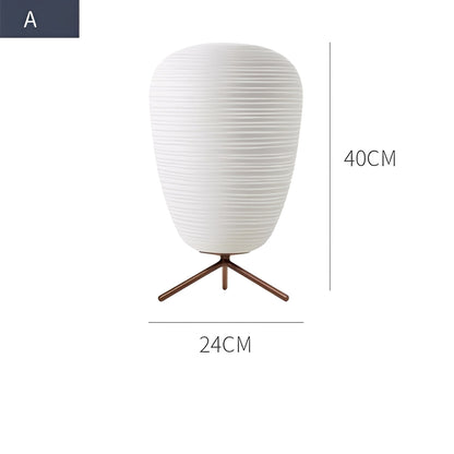 Leona – Moderne Glas Tischlampe