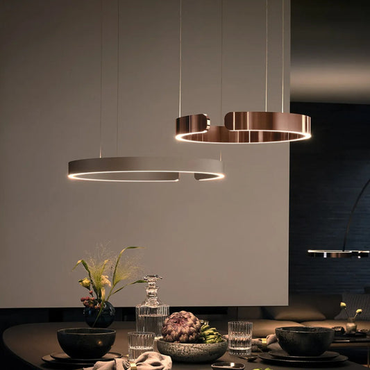 Astrid – Nordic Gold Edelstahl Deckenleuchte