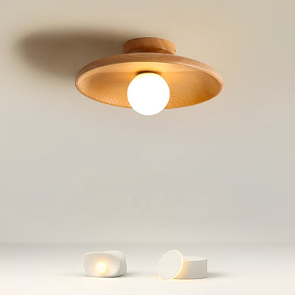 Olav – Deckenlampe aus Holz