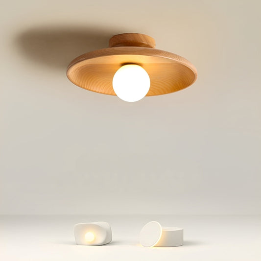 Olav – Deckenlampe aus Holz