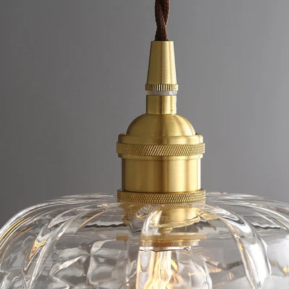 Prismelle – Schlichte LED-Deckenlampe aus Glas für elegante Wohnräume