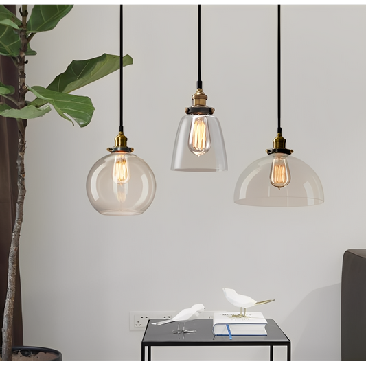Iya – Kreativer Vintage-Lüster aus Glas