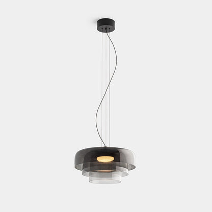 Raki – Nordischer Himmel Glas Pendelleuchte