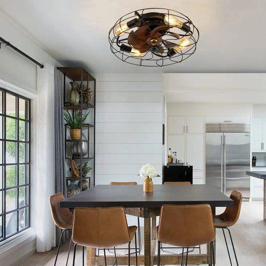 Diana – Amerikanische Deckenventilator-Lampe